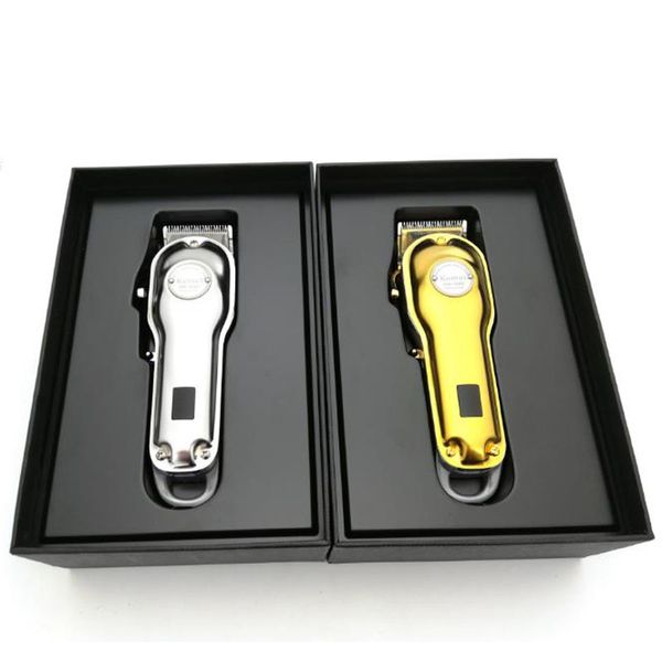 

kemei electric hair trimmer km-1986 8w powerfull professional electric hair clipper 2500mah metal body hair cutter rechargable
