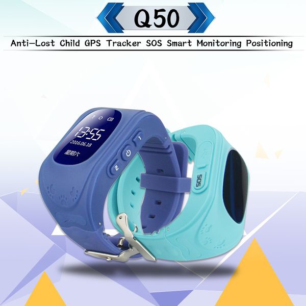 

kids smart wristwatch q50 for kid safe gps track smart watch sos call location finder locator tracker baby anti lost monitor