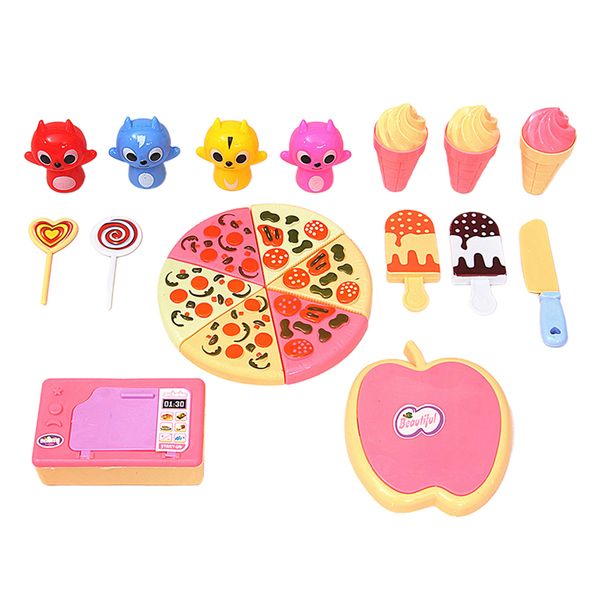

tasty snack playset ice cream pizza dessert pretend play baby kids playing