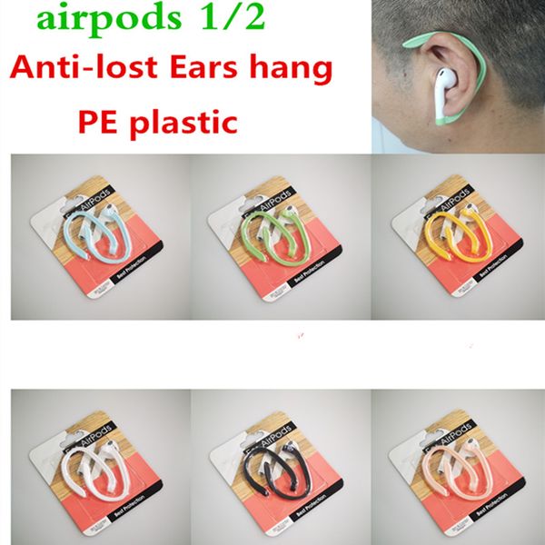 

anti-lost ears hook for airpods 1&2 a pair ear hang for airpods earphone with retail packaging