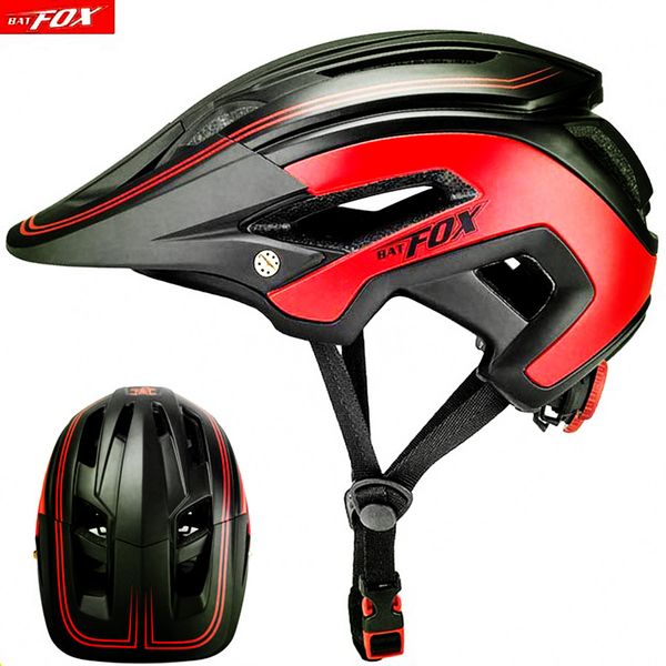 Acheter Batfox Vente Chaude Vélo Vêtement De Protection Casques De Vélo Vtt Vélo De Route Casque Ultra Léger Femmes Hommes Integralement Moulé Vélo