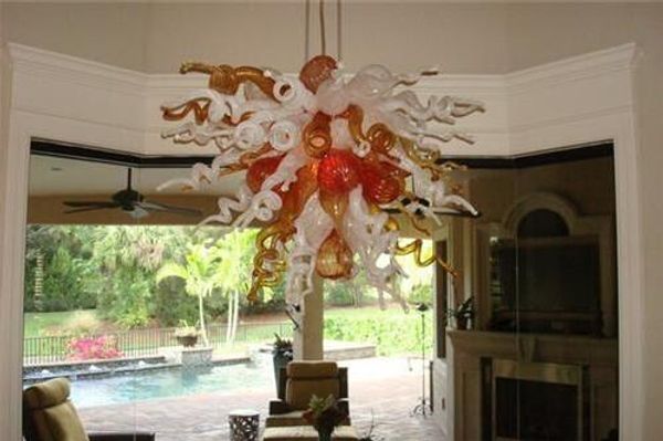 

lr951-energy saving chandelier for high ceiling murano art glass chandelier for livingroom decoration,led bulb ceiling lighting