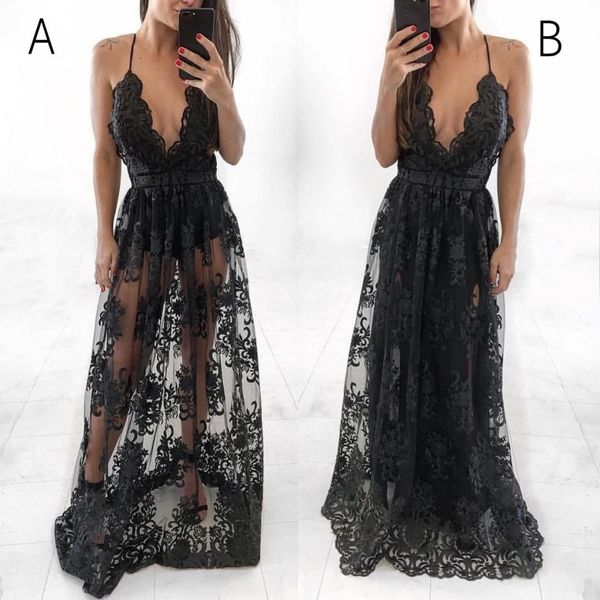 

черное кружево платья выпускного вечера vestidos de fiesta de noche robe de soiree плюс размер мусульманская вечерние платья платья длинные, Black