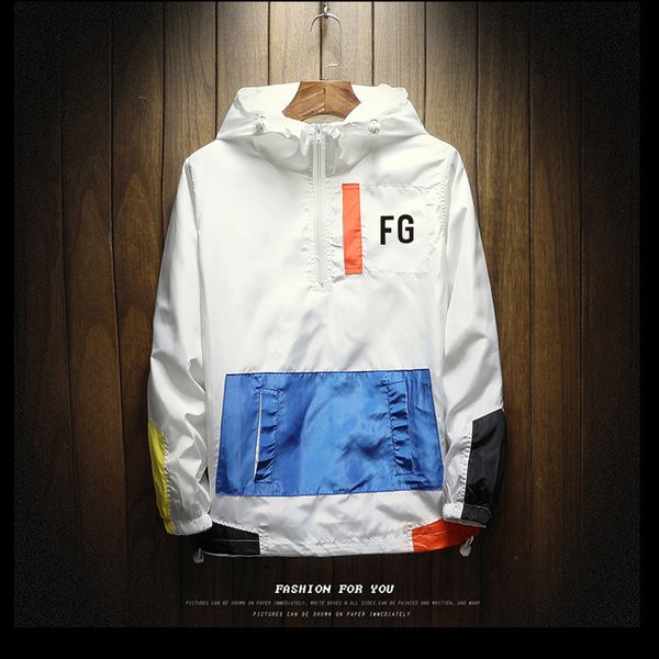 

new 2019 men's jackets fg waterproof spring hooded coats outerwear steetwear brand plus size 5xl giacca uomo autumn jackets, Black;brown