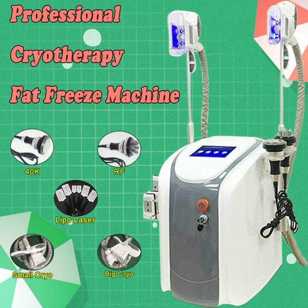 

2020 новые тела rf кавитации cryolipolysis лазера lipo машина двойные ручки cryolipolysis заморозить многофункциональное тучное уменьшая