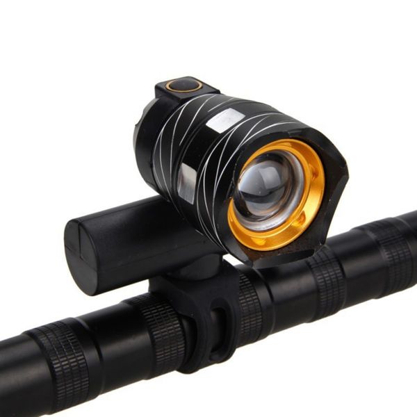 

t6 led bicycle light outdoor zoom headlight usb rechargeable bicycle light