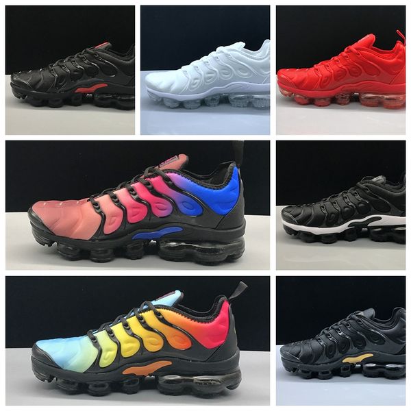 

2019 tn plus men sports shoes triple black white sunset p blue wolf grey usa designer shoes sport sneakers trainers women tn chaussures