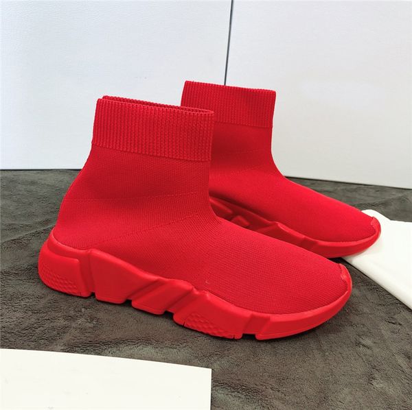 

new paris speed runner knit sock shoe original luxury trainer runner sneakers race mens women sports shoes +box