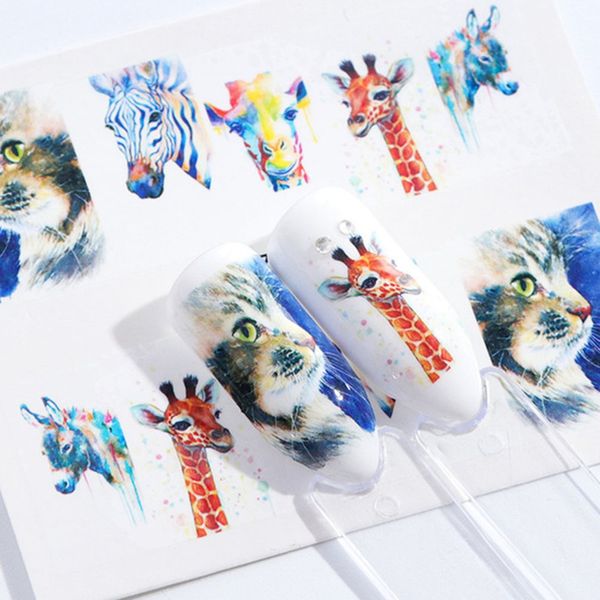 

beautiful nail art stickers tips decal fashion nail art decorations stickers polish tool decals, Black