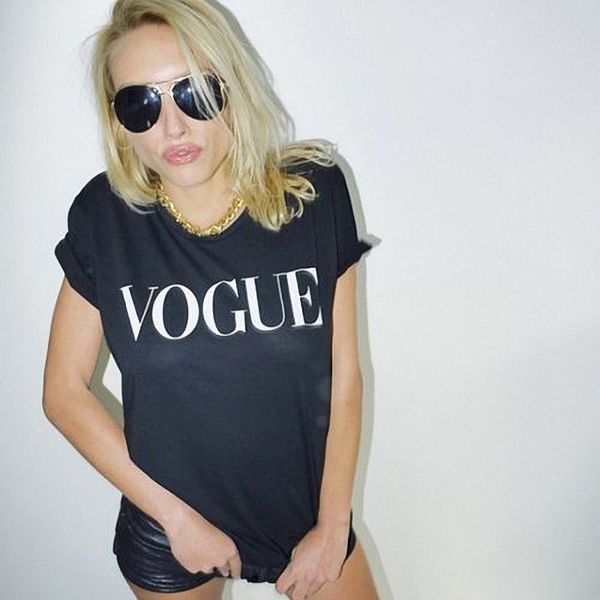 

summer streetwear fashion gold shining print tees new loose harajuku arrivals short-sleeve casual women t-shirt, White