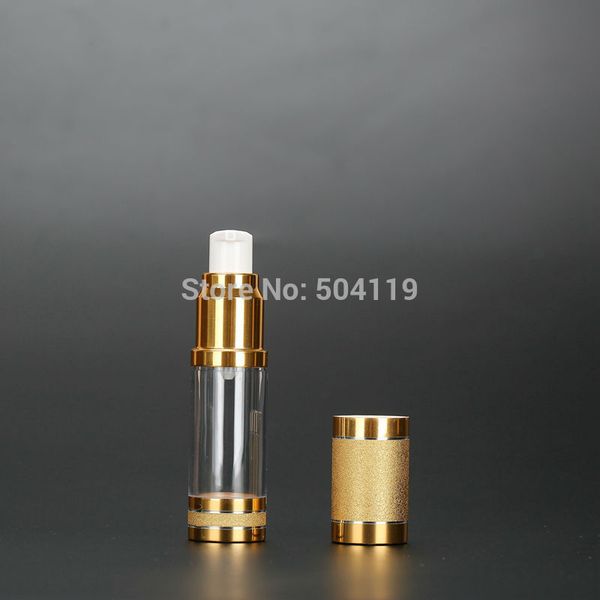

15ml airless bottle airless pump vacuum bottle aluminum