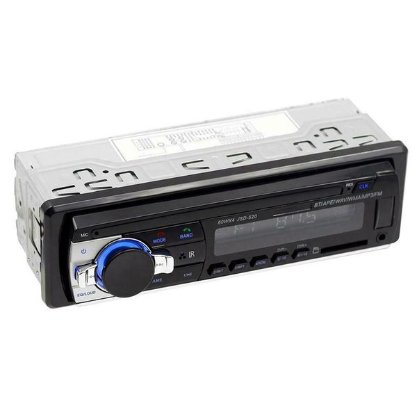 

1din 12v bluetooth car stereo in dash mp3 player aux input usb fm radio receiver