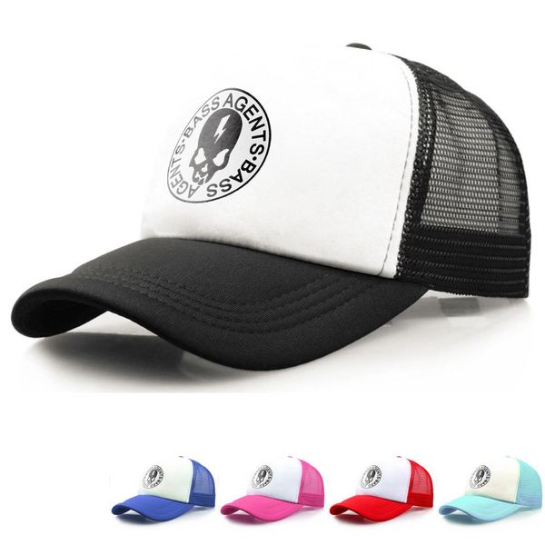 

жаркое лето мужской хип-хоп печати череп мужчины бейсболки женщины дышащая сетка snapback ulzzang шапки мужские шапки trucker cap, White