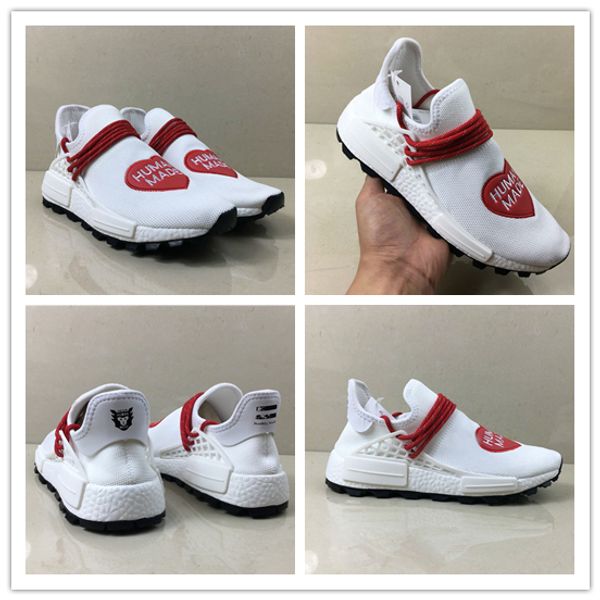 

human made x pharrell williams human race putdoor running shoes hu inspiration pack fashion casual sneakers news hu race heart mind shoes