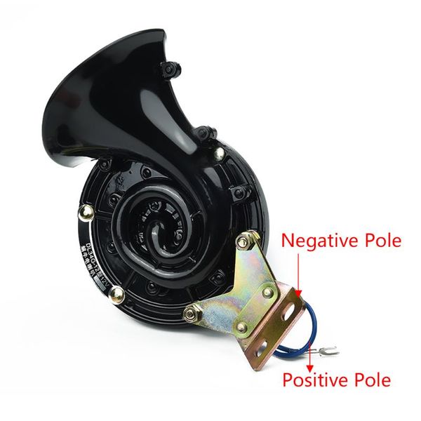 

electric horn snail single horn raging universal accessory black parts car