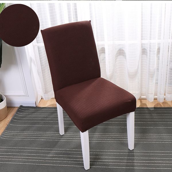 

super soft fabric short-term waterproof stretch chair cover elastic spandex seat chair cover for dining room/kitchen