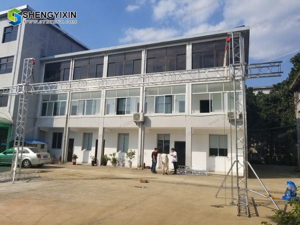 

whosale 290mm lighting алюминиевая ферменная конструкция spigot dj, алюминиевая ферменная конструкция spigot для выставочного стенда / обору