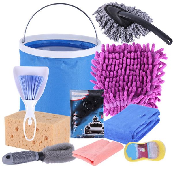 

car wash tool car cleaning products wash cleaning kit with gift bag care tools kit