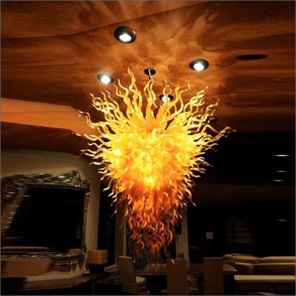 

simple designed blown glass led chandelier mini colorful hand blown glass chandelier for l home art decoration