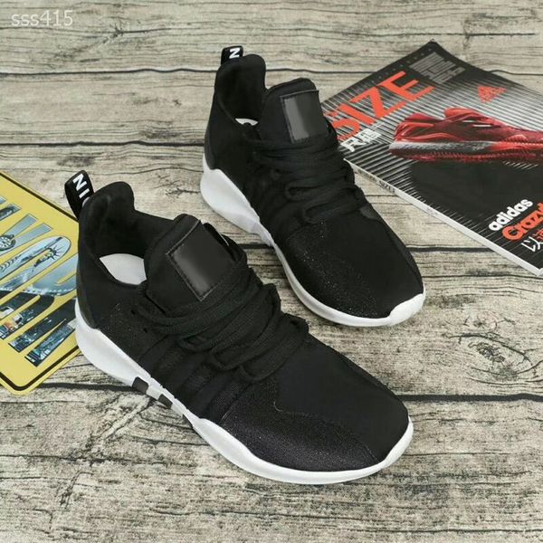 

чистая обувь мужская лето осень новая мода удобная круглая голова дышащая легкая нескользящая спортивная обувь с толстым дном повседневная о, Black