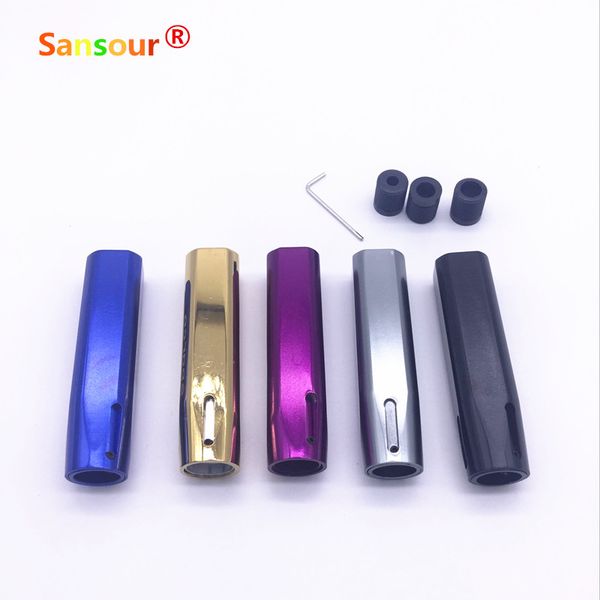 

universal manual car gear shifter shift lever knob cover leather only fits for circular gear lever aluminum alloy automatic