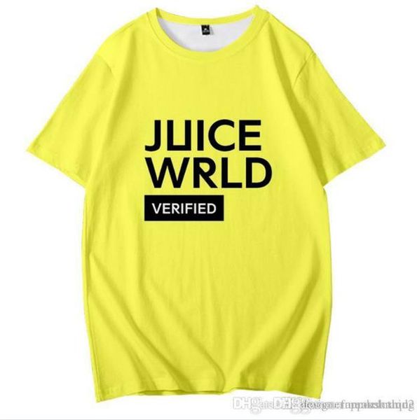 

juice wrld mens tshirts summer short sleeve o neck rapper teenager casual designer male tees, White;black
