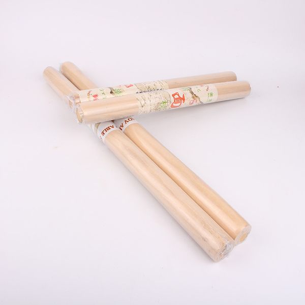 

new wood rolling pin natural wooden rolling pins dumpling wrapper durable non stick dough roller kitchen tools cooking utensils t2i5294