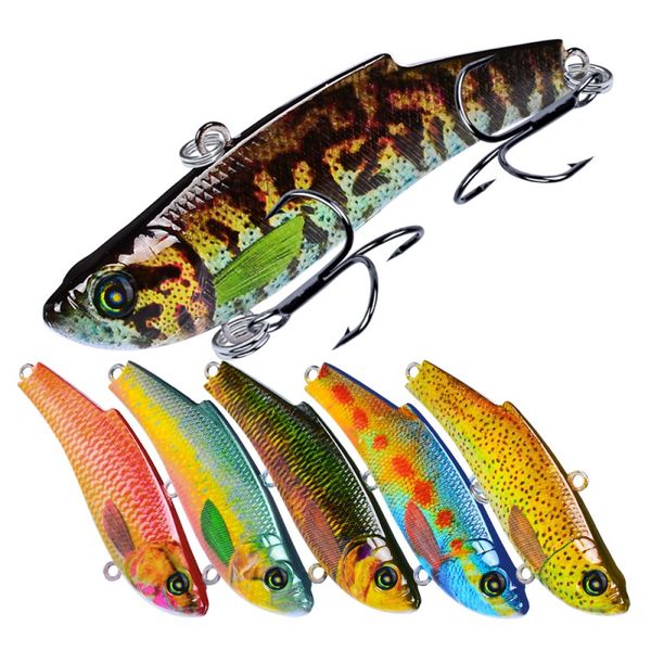 

hard vivid fishing shope modeling wobble fishing fish lures spoon lure bait hook tackle fishhooks