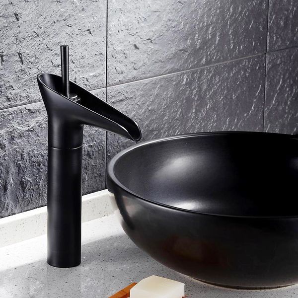 

wine glass style single lever waterfall basin faucets elegant bathroom basin faucet brass toilet cold and bathroom sink mixe