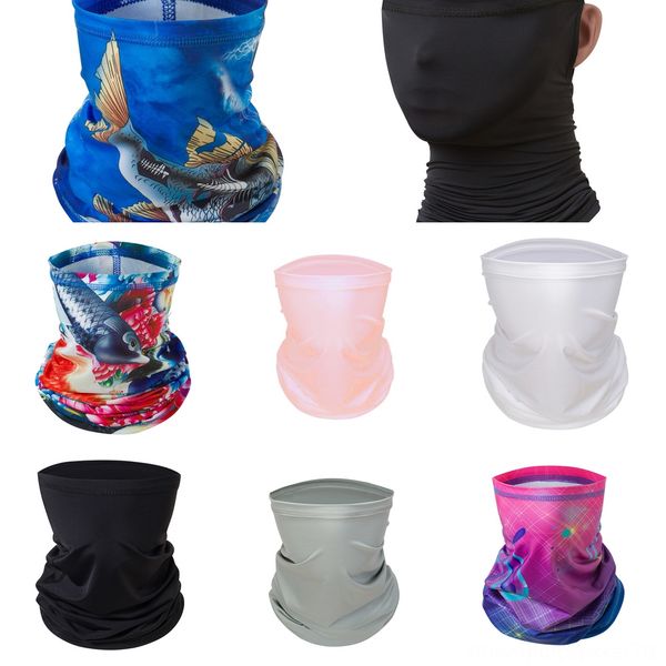 

sqvnc protective cant breathe new face i masks riding mask magic scarf multifunctional scarf neckerchief motion scarf mask, Black