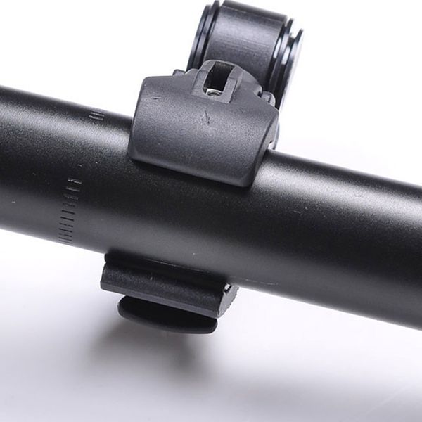

plastic bike led flashlight torch bracket holder mount front light lamp clip for bicycle cycling