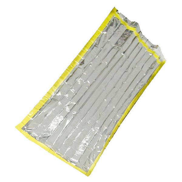 

outdoor emergency reusable waterproof rescue silver foil camping survival sleeping bags for walkers climbers 200*100cm