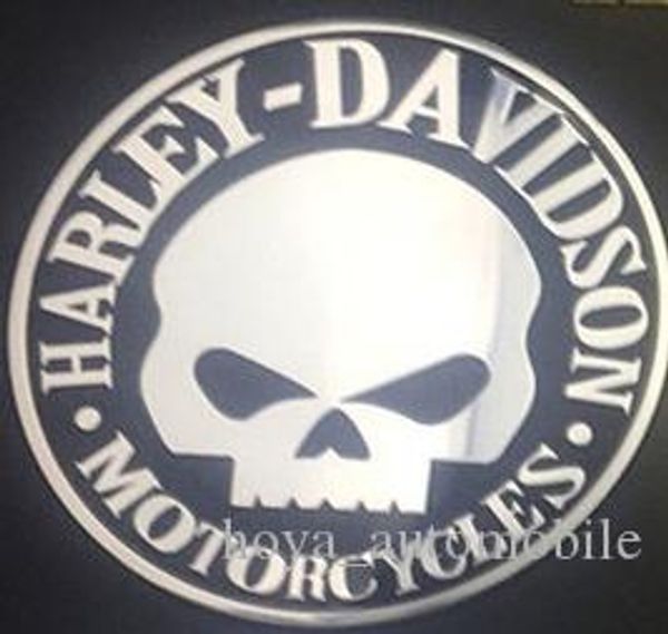 

Автомобиль Металл Череп наклейка Модифицированный материал из алюминиевого сплава Harley Наклейки для автомобиля тела и хвоста