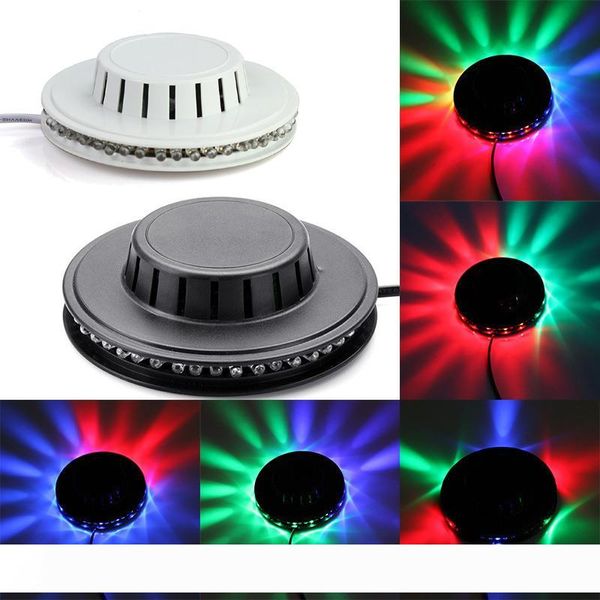 

UFO Sunflower Voice-activated Rotating 48 LED RGB Stage Light Sound Active Effect Stage Lighting For Disco DJ Bar Party