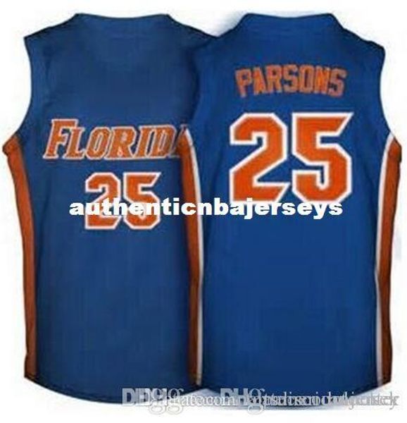 

factory outlet #25 chandler parsons florida gators college basketball jerseys blue white retro throwbacks stitched personalized custom jerse, Black;blue