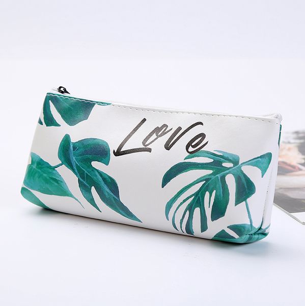 

1piece/lot kawaii pencil case turtle leaf gift estuches school pencil box case bag school supplies stationery