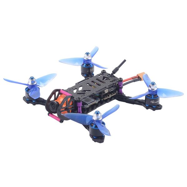 Skystars Baby Turtle 145mm FPV Racing Drone F4 8K FC OSD 200 МВт VTX Runcam Split Mini2 DVR камера FRSKY XM+ приемник - BNF