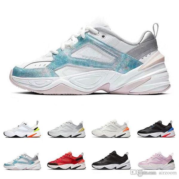 

nmtk1a 2019 new designer air monarch m2k tekno dad sports shoes women mens zapatillas white sports trainers casual sneakers size