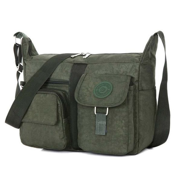 

2019 новой корейской версии нейлоновой женская сумка мужская сумка перекинул большой емкости многодисковой отдыха и путешествий на мотоцикле