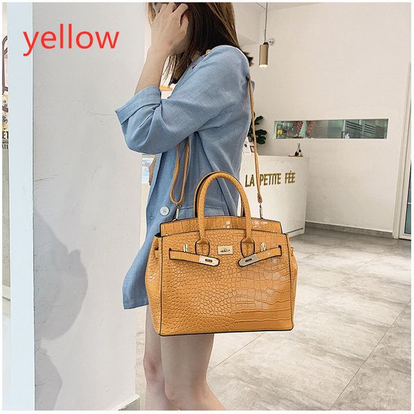 

новое высокое качество аллигатор женщин сумки конструктора леди плечо crossbody сумки женщина вскользь тотализаторов 7colors no258