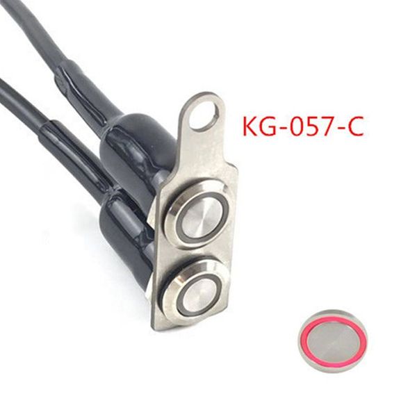 

61x20mm waterproof handlebar switch light color options motorcycle adjustable headlight mount spare parts for electric bike moto