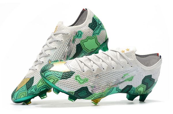 

mens mercurial vapors xiii elite fg 13 cr7 ronaldo bondy neymar njr 360 dream speed planet soccer football shoes size 35-45, Black