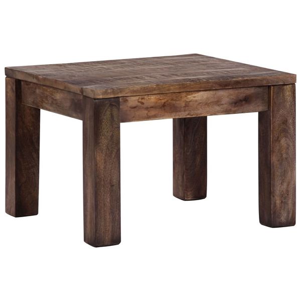 

coffee table 50x50x35 cm solid mango wood dining room furniture