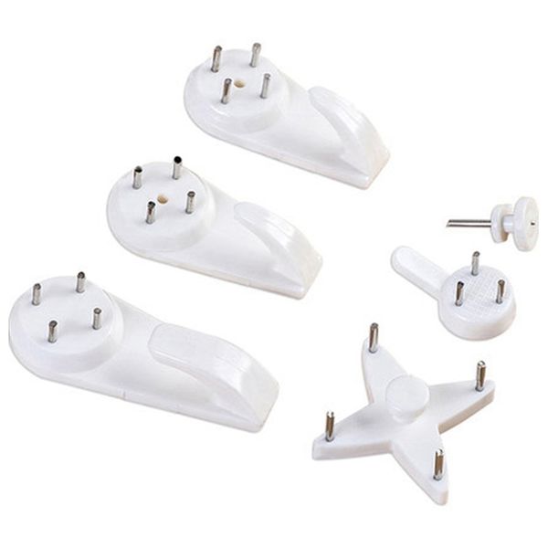 

wall mount picture frame hook seamless needle clock p frame nail plastic wall hook hanger home decor d203t