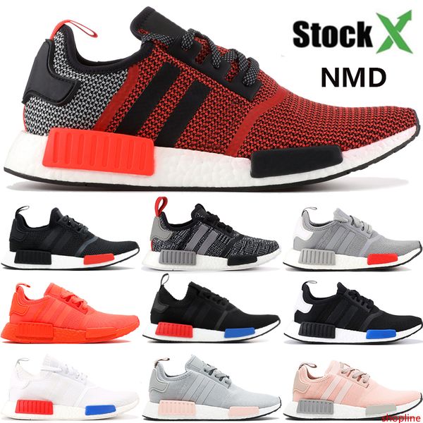 

новый nmd r1 мужской дизайнер обуви пышными красный свет оникс европа exclusive тактильная зеленые тройные черные белые мужчины женщины на о