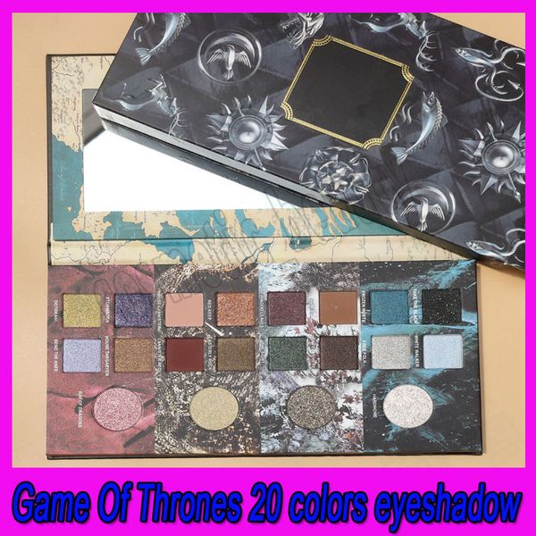 

2019 new brand got game of thrones limited edition eye shadow 20 color makeup eyeshadow cosmetics eyeshadow palette in stock