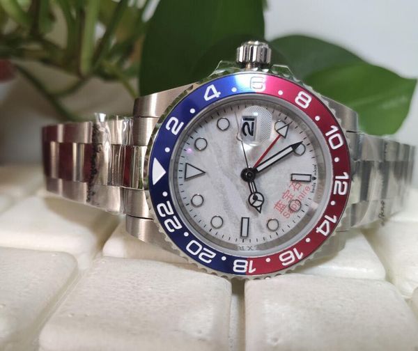 

2019 новая модель basel world gmt ii часы 40mm 126719 126719blro пепси керамический ободок sapphire asia 2813 движение автоматические часы м, Slivery;brown