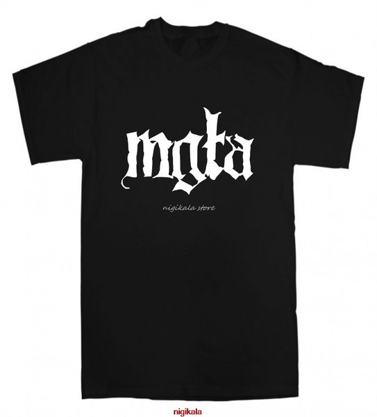 

mgla t-shirt new black t shirt black metal band behemoth emperor dissection male teeshirt summer tees man brand tee-shirt, White;black