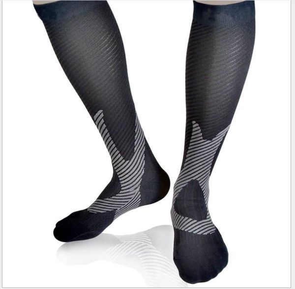 

sports compression socks stockings running hiking riding compression socks, Black
