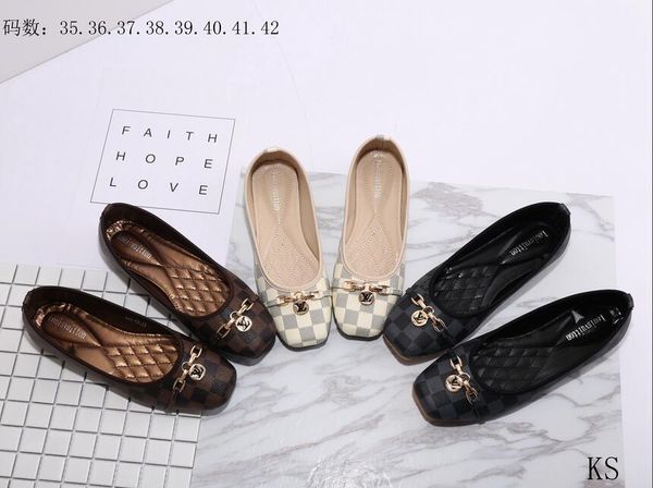 

De igner cla ic flat women ballet loafer many color ize 35 42 with box lady ummer hoe